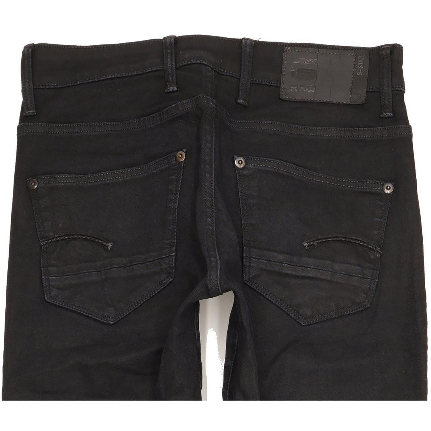 G-Star Revend Men Black Skinny Slim Stretch Jeans W28 L33