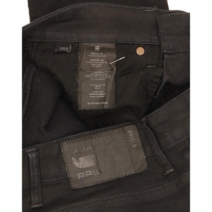 G-Star Revend Men Black Skinny Slim Stretch Jeans W28 L33