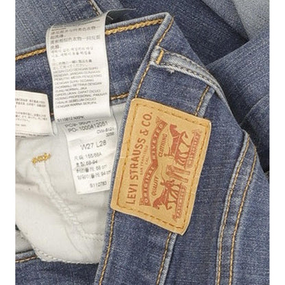 Levi's 310 Shaping Women Blue Skinny Slim Stretch Jeans W27 L28
