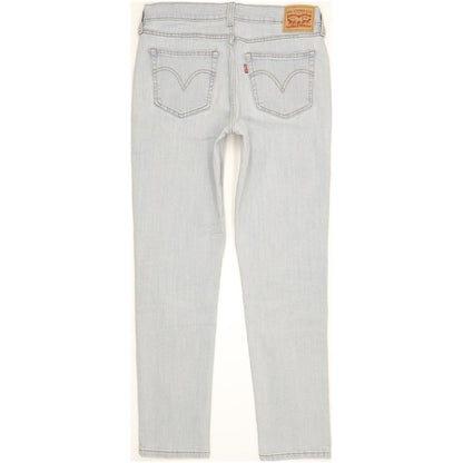 Levi's Women Blue Skinny Slim Boyfriend Stretch Jeans W28 L30