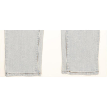 Levi's Women Blue Skinny Slim Boyfriend Stretch Jeans W28 L30