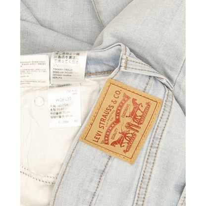 Levi's Women Blue Skinny Slim Boyfriend Stretch Jeans W28 L30