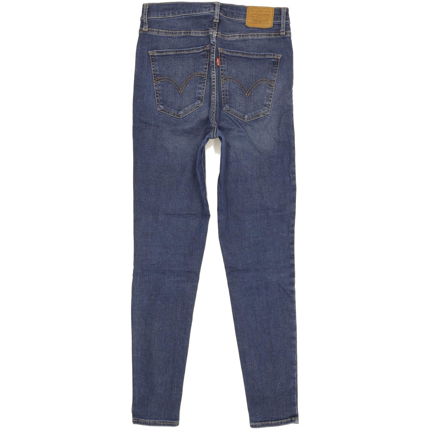 Levi's Mile Blue Skinny Slim Stretch Jeans High Waisted W28 L28