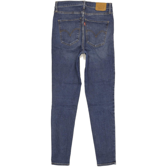 Levi's Mile Blue Skinny Slim Stretch Jeans High Waisted W28 L28