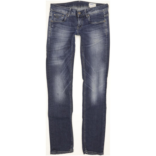 G-Star 3301 Women Blue Straight Slim Stretch Jeans W29 L32