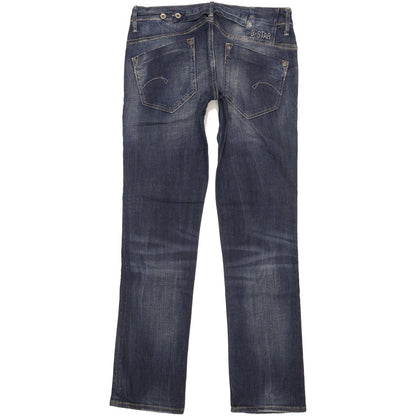 G-Star Midge Women Blue Straight Slim Stretch Jeans W31 L32