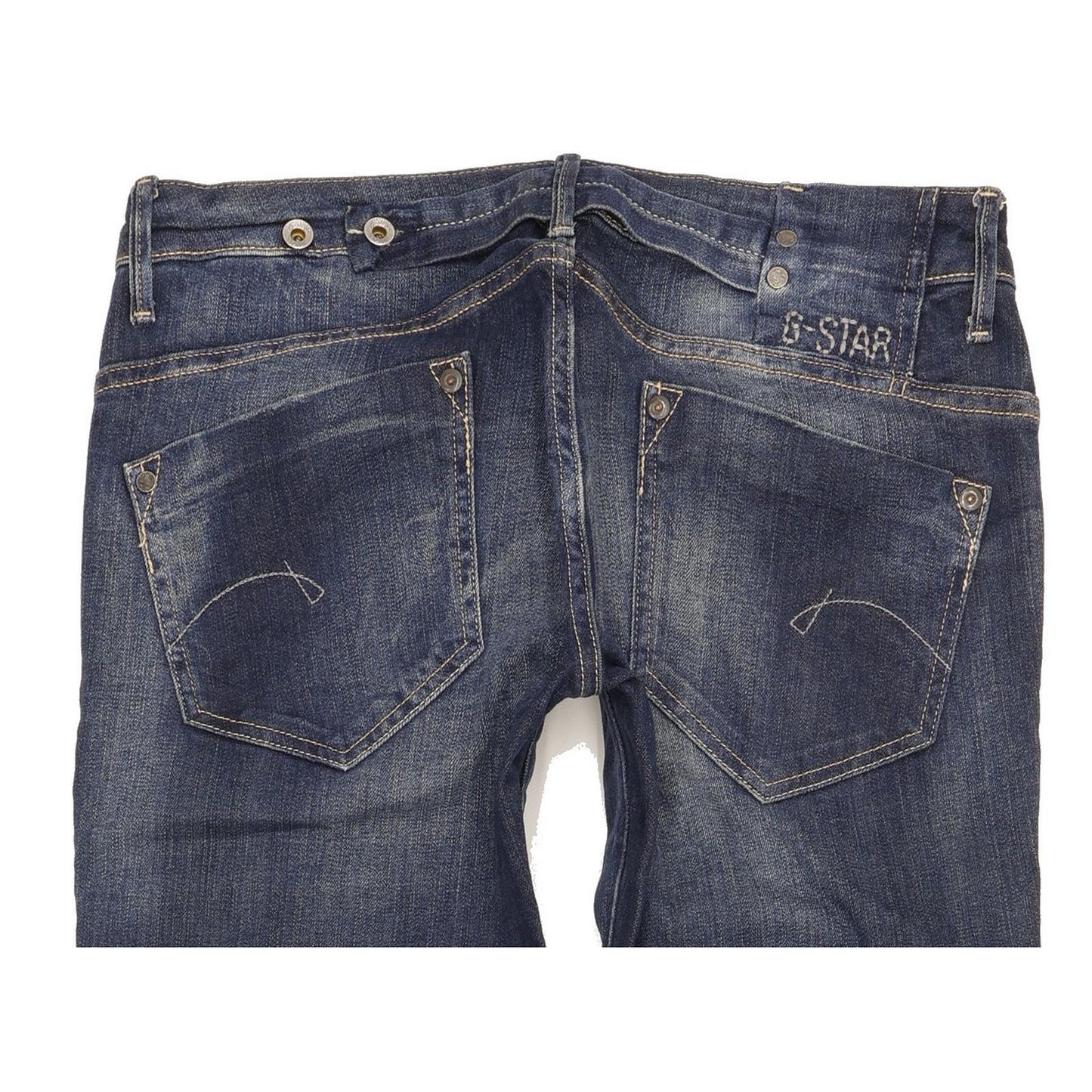 G-Star Midge Women Blue Straight Slim Stretch Jeans W31 L32