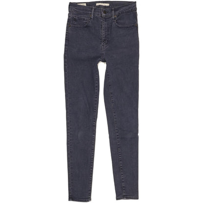 Levi's Mile Blue Skinny Slim Stretch Jeans High Waisted W27 L29