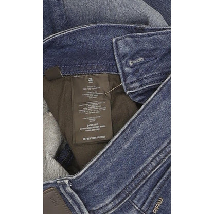 G-Star Lynn Mid Women Blue Skinny Slim Stretch Jeans W29 L32