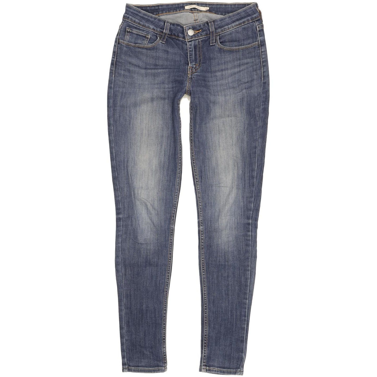 Levi's 535 Women Blue Skinny Slim Stretch Jeans W28 L30