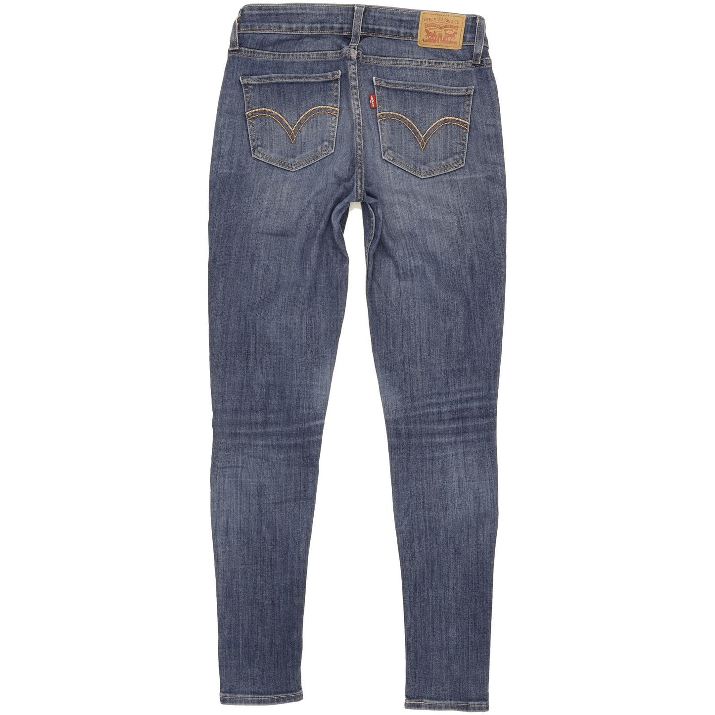 Levi's 535 Women Blue Skinny Slim Stretch Jeans W28 L30