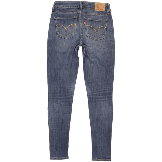 Levi's 535 Women Blue Skinny Slim Stretch Jeans W28 L30