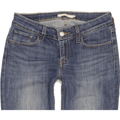 Levi's 535 Women Blue Skinny Slim Stretch Jeans W28 L30