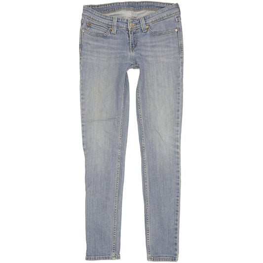 Levi's Women Blue Skinny Slim Stretch Jeans W28 L31