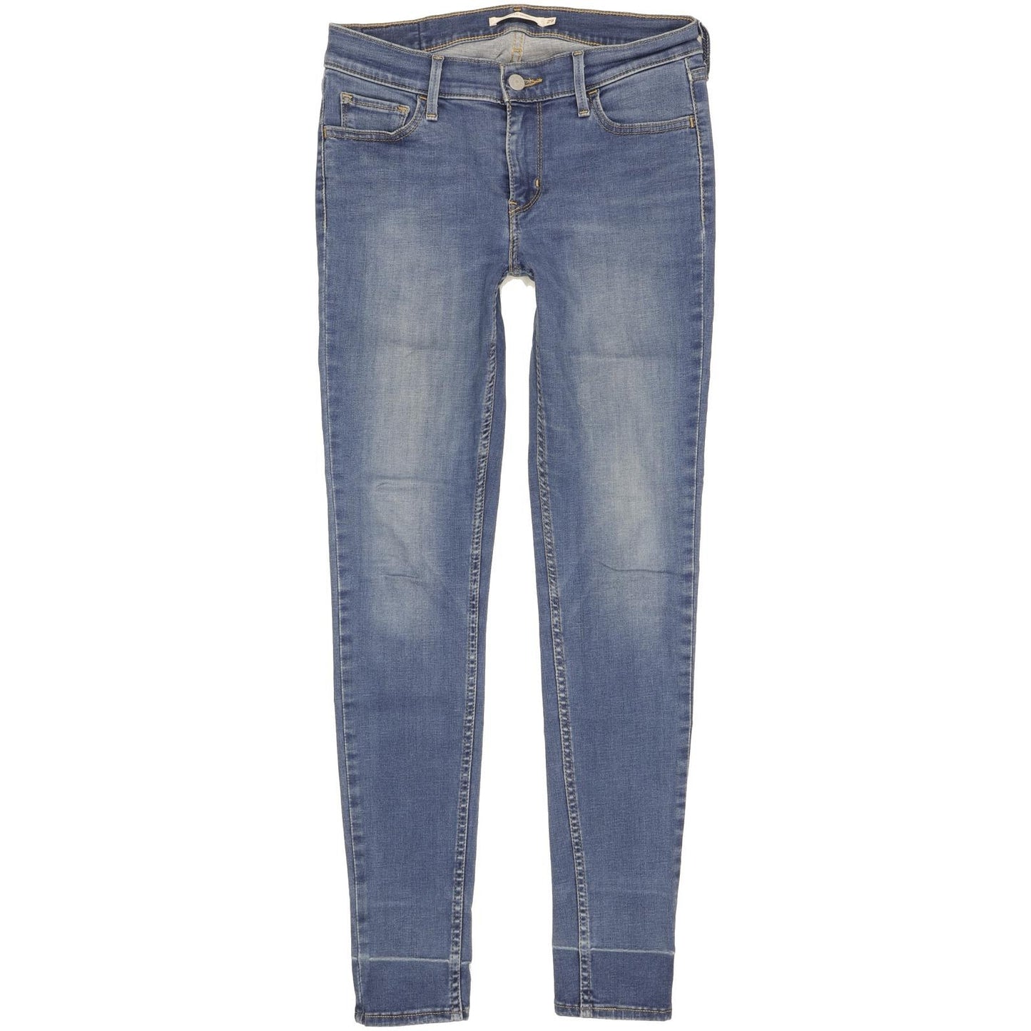 Levi's 710 Super Women Blue Skinny Slim Stretch Jeans W29 L30