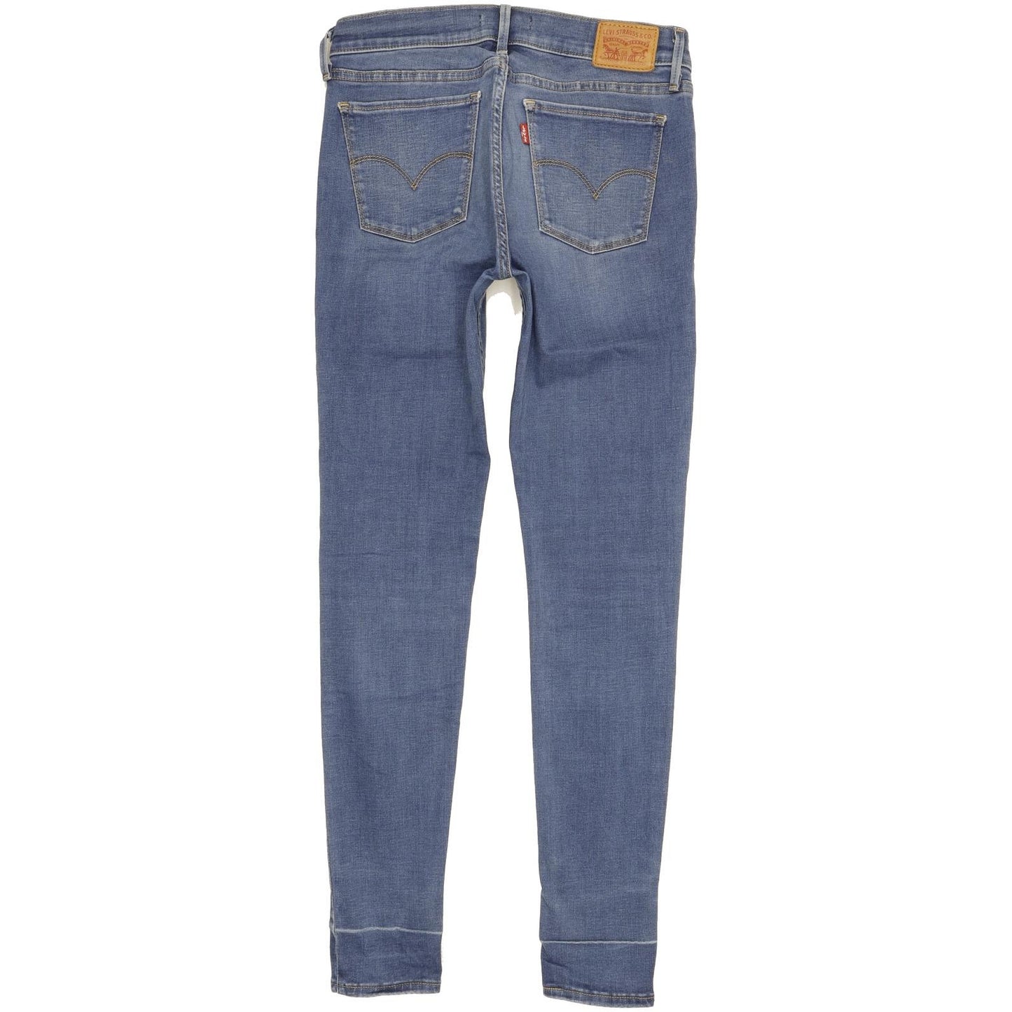 Levi's 710 Super Women Blue Skinny Slim Stretch Jeans W29 L30