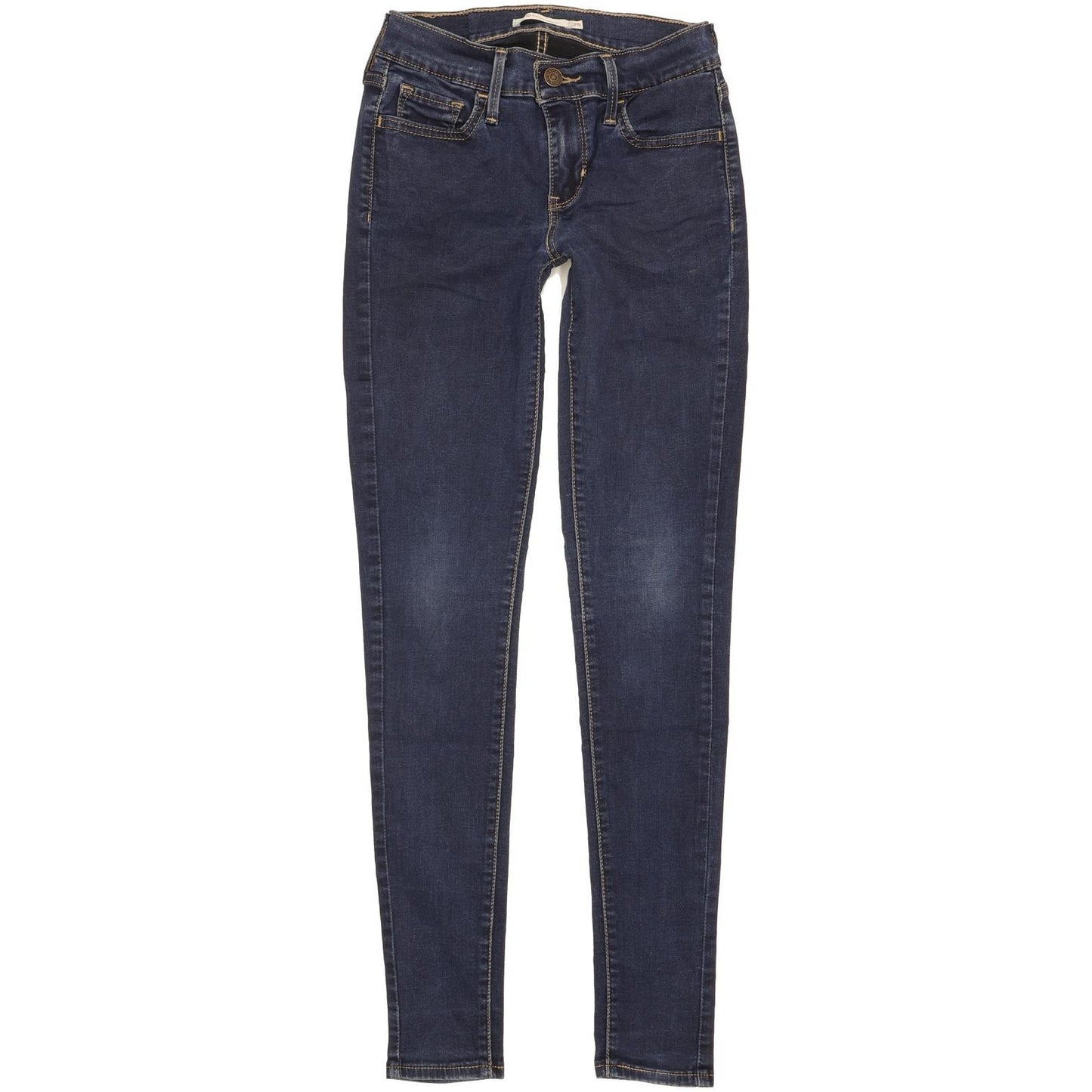 Levi's 710 Super Women Navy Skinny Slim Stretch Jeans W25 L29