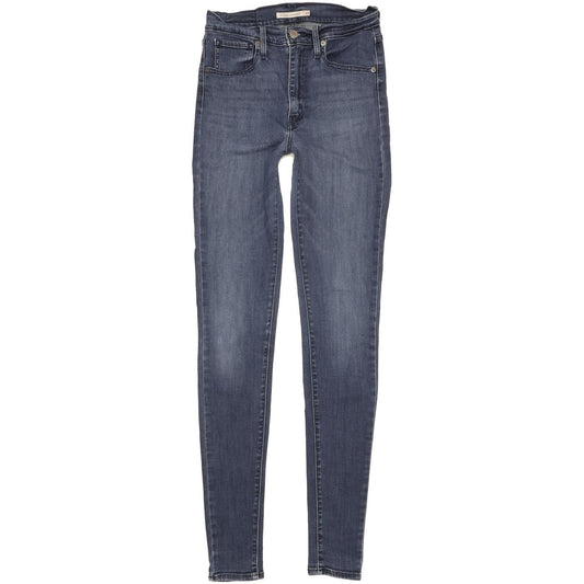 Levi's Mile Women Blue Skinny Slim Stretch Jeans W27 L34