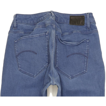 G-Star Shape Women Blue Skinny Slim Jeans W31 L30