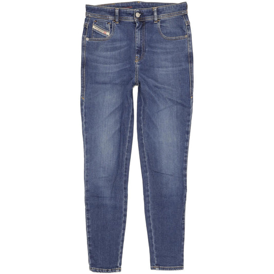 Diesel Slandy Blue Skinny Slim Stretch Jeans High Waisted W29 L29