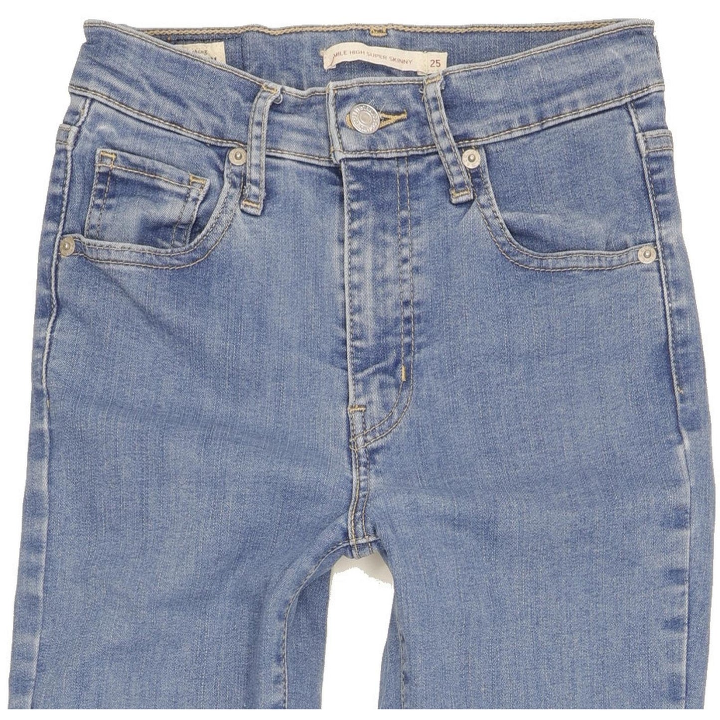 Levi's Mile Women Blue Skinny Slim Stretch Jeans W25 L29