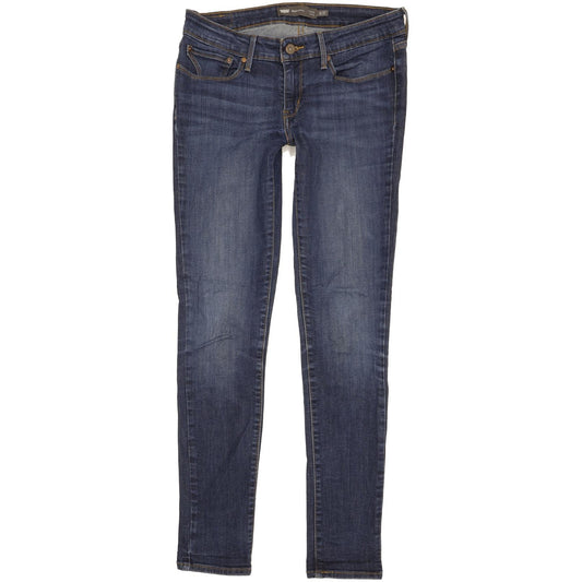 Levi's Slight Curve Women Blue Skinny Slim Stretch Jeans W27 L30