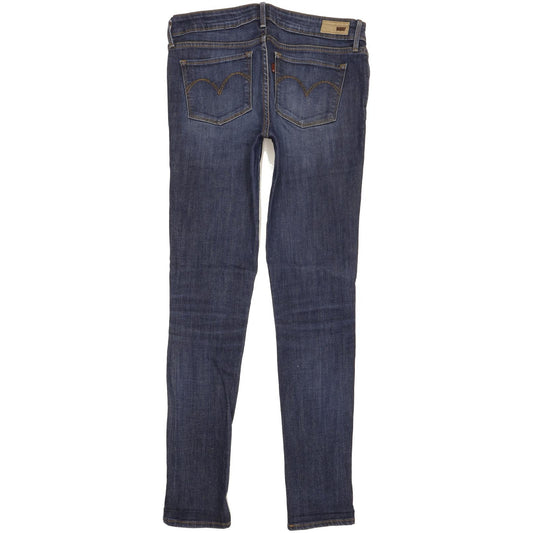 Levi's Slight Curve Women Blue Skinny Slim Stretch Jeans W27 L30