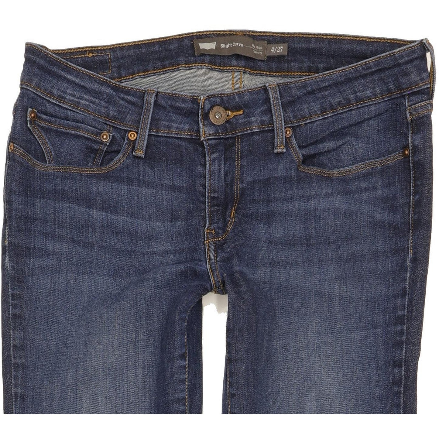 Levi's Slight Curve Women Blue Skinny Slim Stretch Jeans W27 L30
