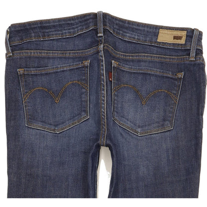 Levi's Slight Curve Women Blue Skinny Slim Stretch Jeans W27 L30