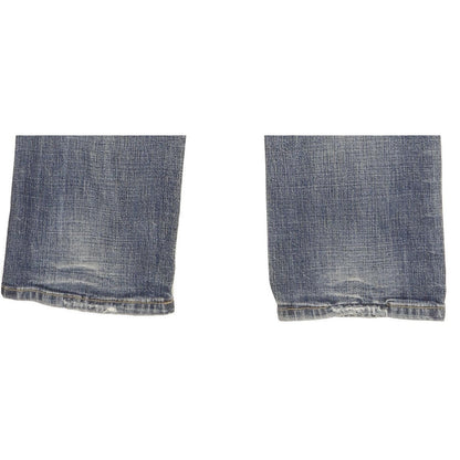 G-Star Women Blue Straight Slim Stretch Jeans W28 L30
