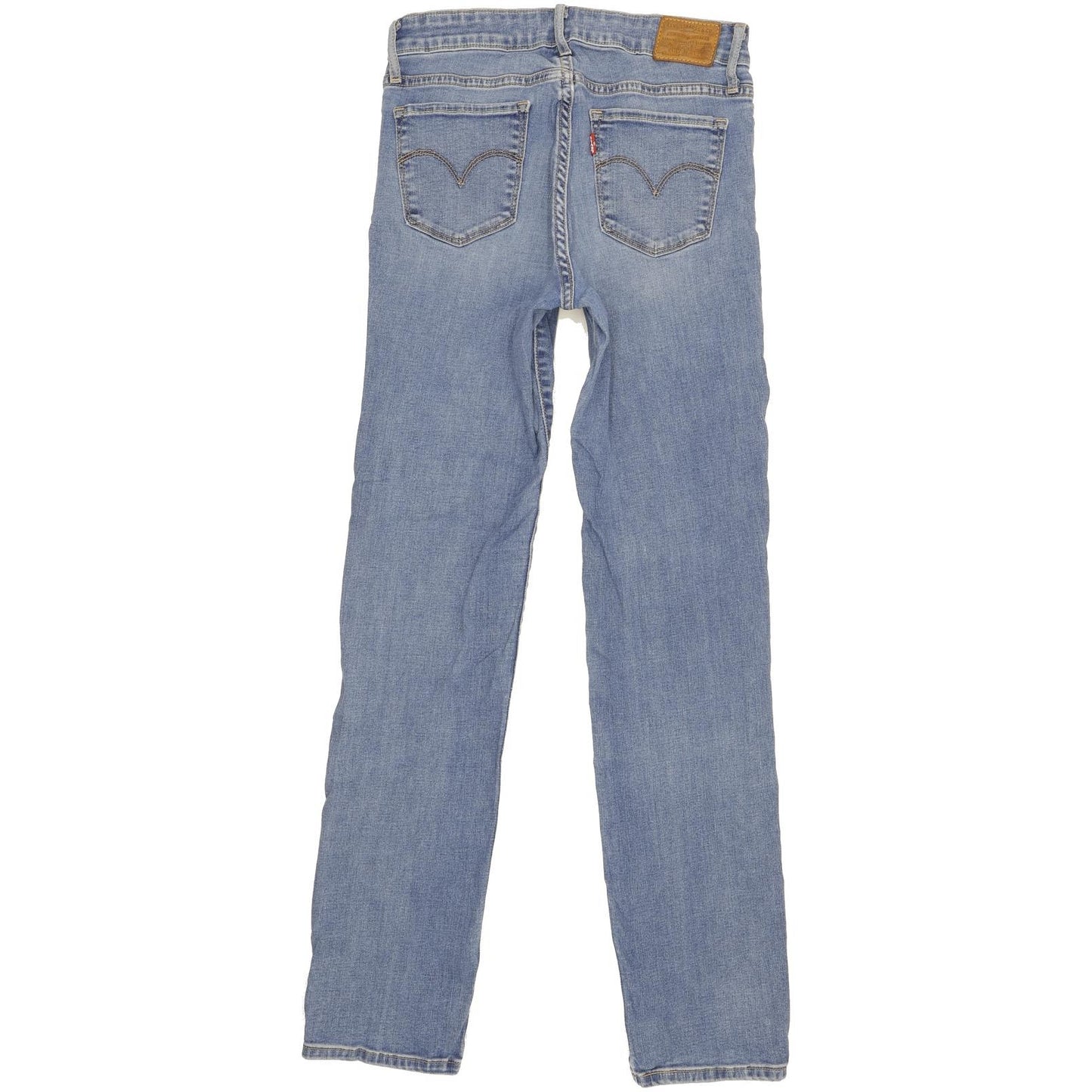 Levi's 712 Women Blue Straight Slim Stretch Jeans W28 L31