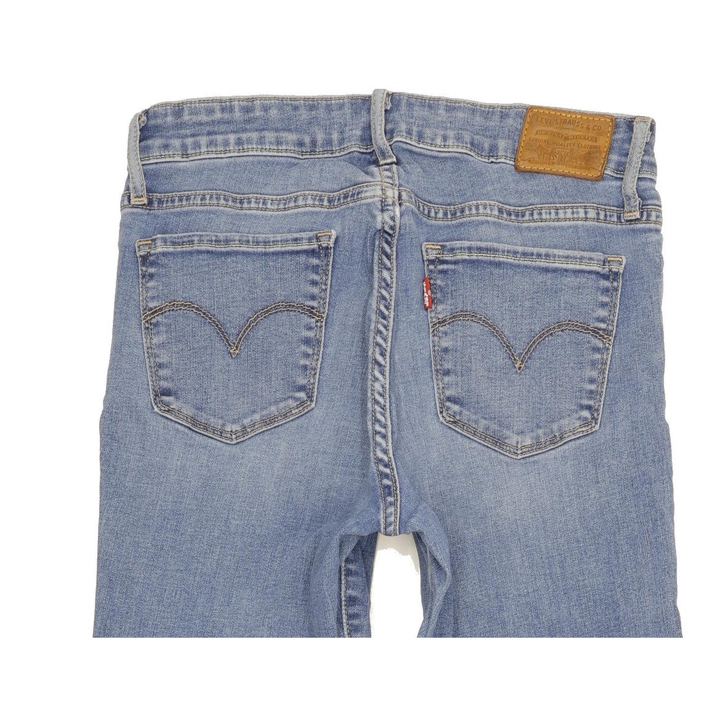Levi's 712 Women Blue Straight Slim Stretch Jeans W28 L31