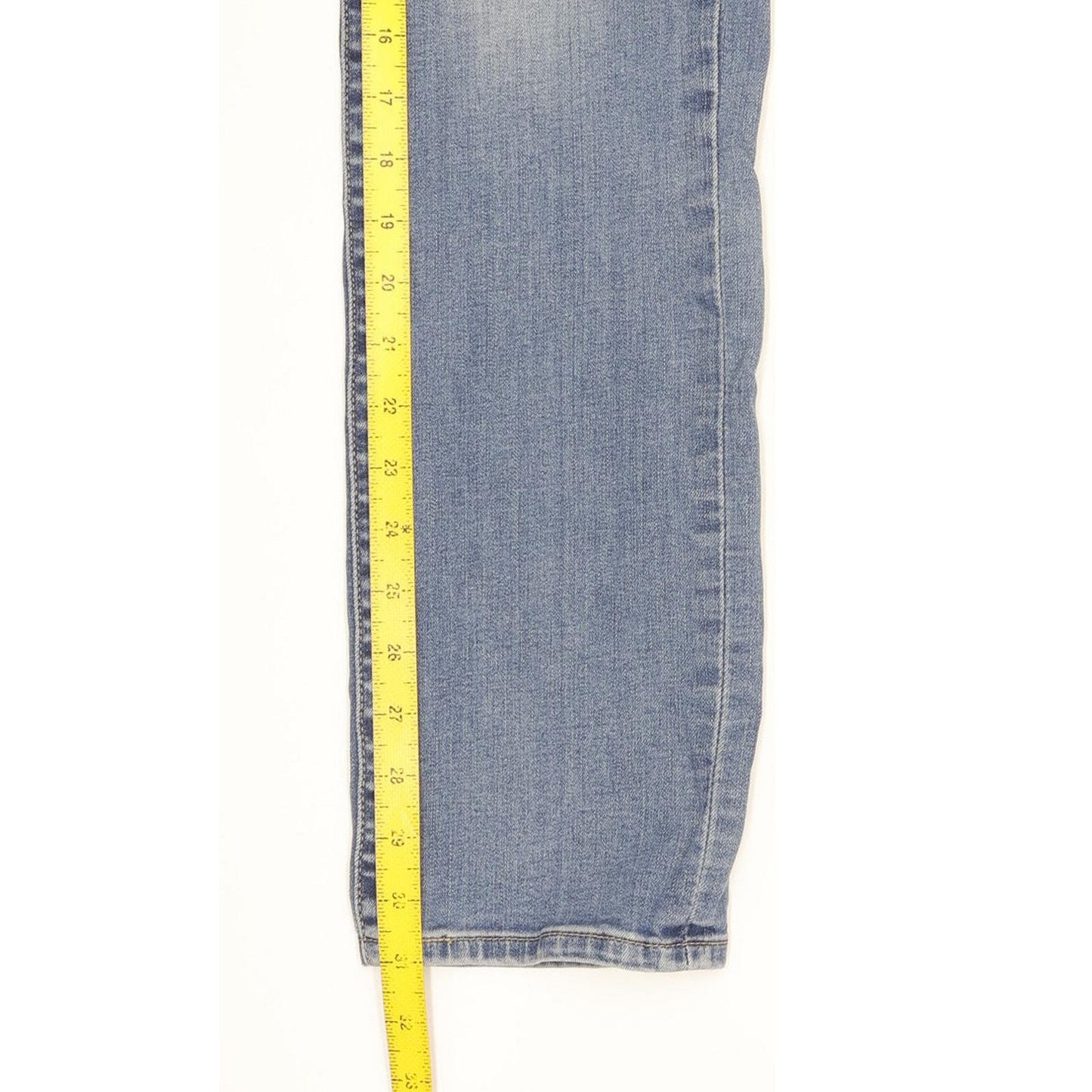 Levi's 712 Women Blue Straight Slim Stretch Jeans W28 L31