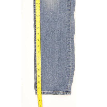 Levi's 712 Women Blue Straight Slim Stretch Jeans W28 L31