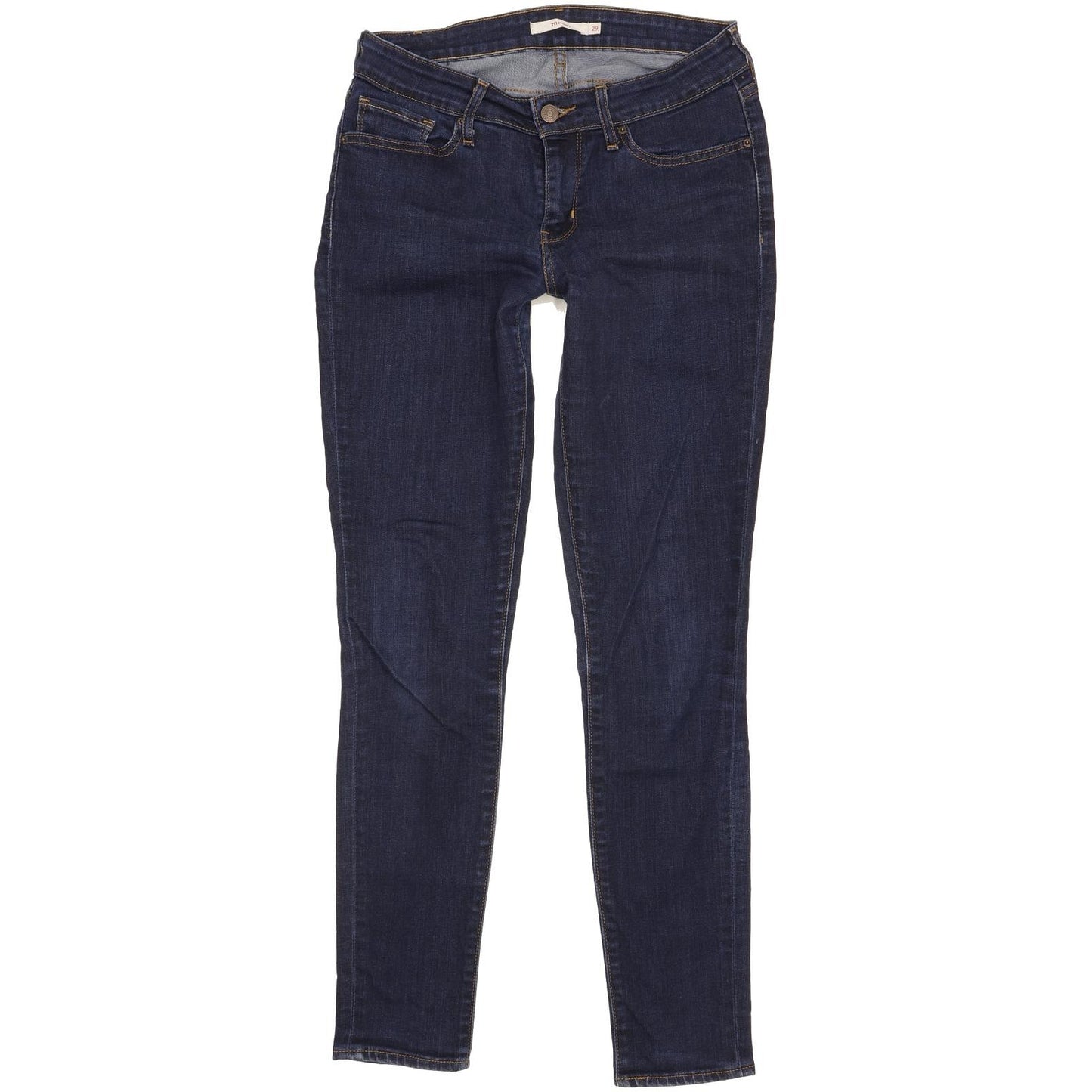 Levi's 711 Women Blue Skinny Slim Stretch Jeans W29 L30