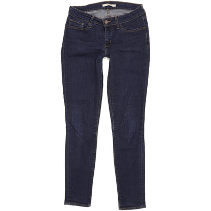 Levi's 711 Women Blue Skinny Slim Stretch Jeans W29 L30