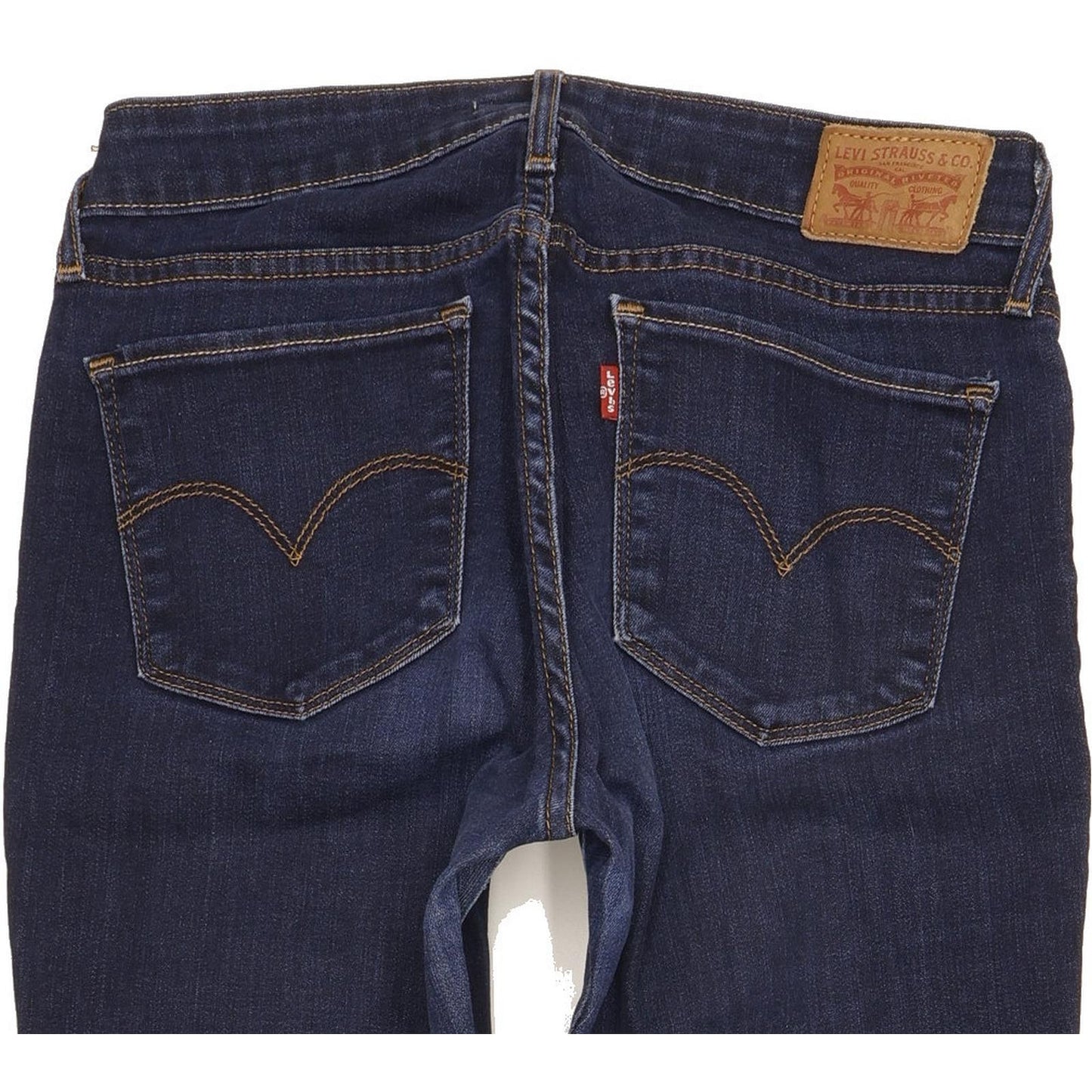Levi's 711 Women Blue Skinny Slim Stretch Jeans W29 L30