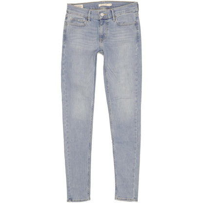 Levi's 710 Super Women Blue Skinny Slim Stretch Jeans W27 L30
