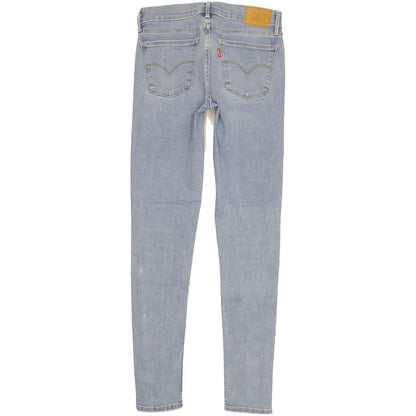 Levi's 710 Super Women Blue Skinny Slim Stretch Jeans W27 L30