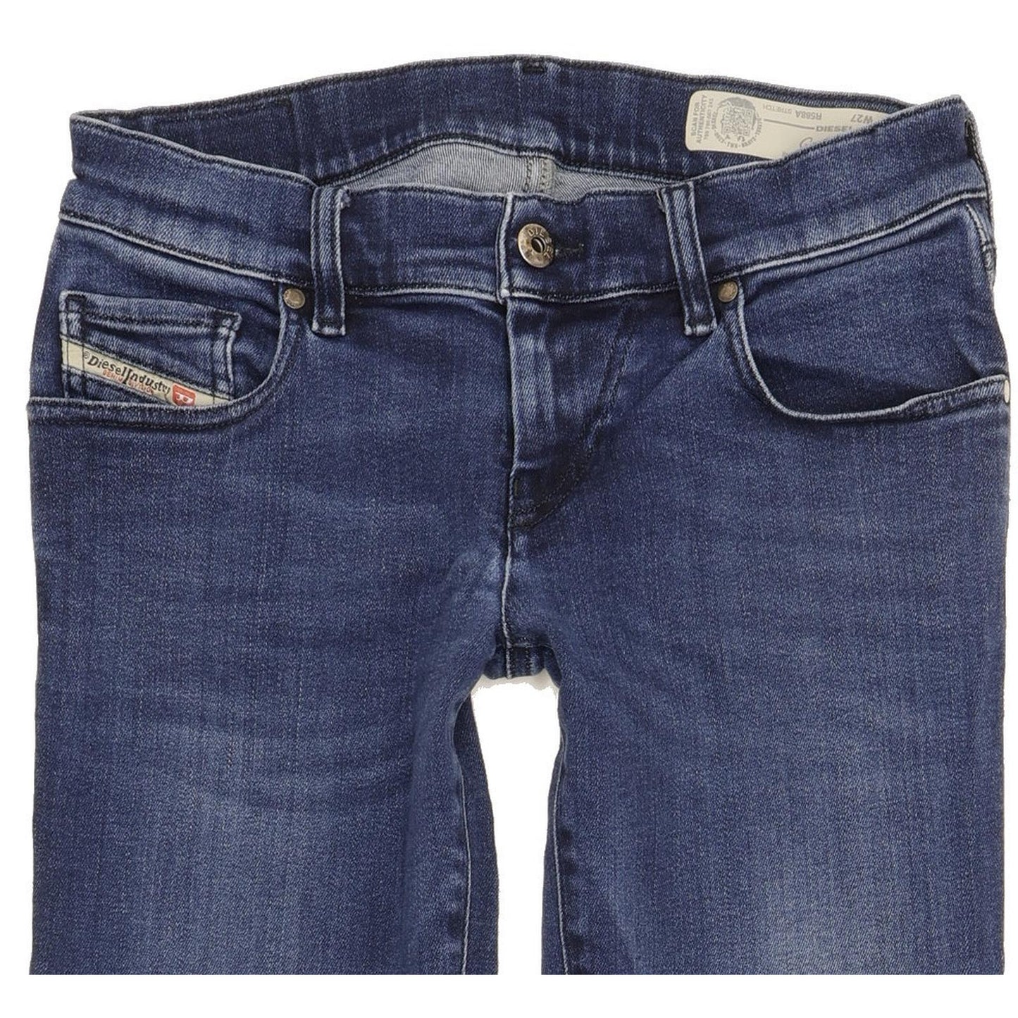 Diesel Grupee-Rs R588A Women Blue Skinny Slim Stretch Jeans W27 L26