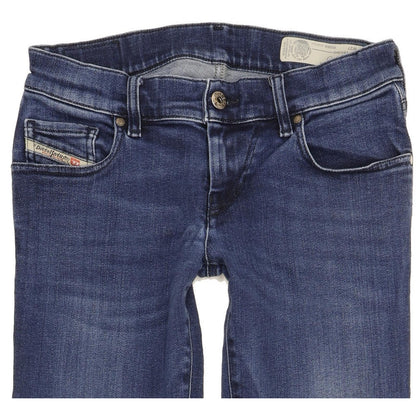 Diesel Grupee-Rs R588A Women Blue Skinny Slim Stretch Jeans W27 L26