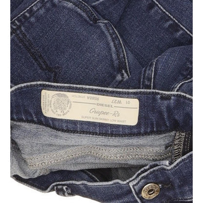 Diesel Grupee-Rs R588A Women Blue Skinny Slim Stretch Jeans W27 L26