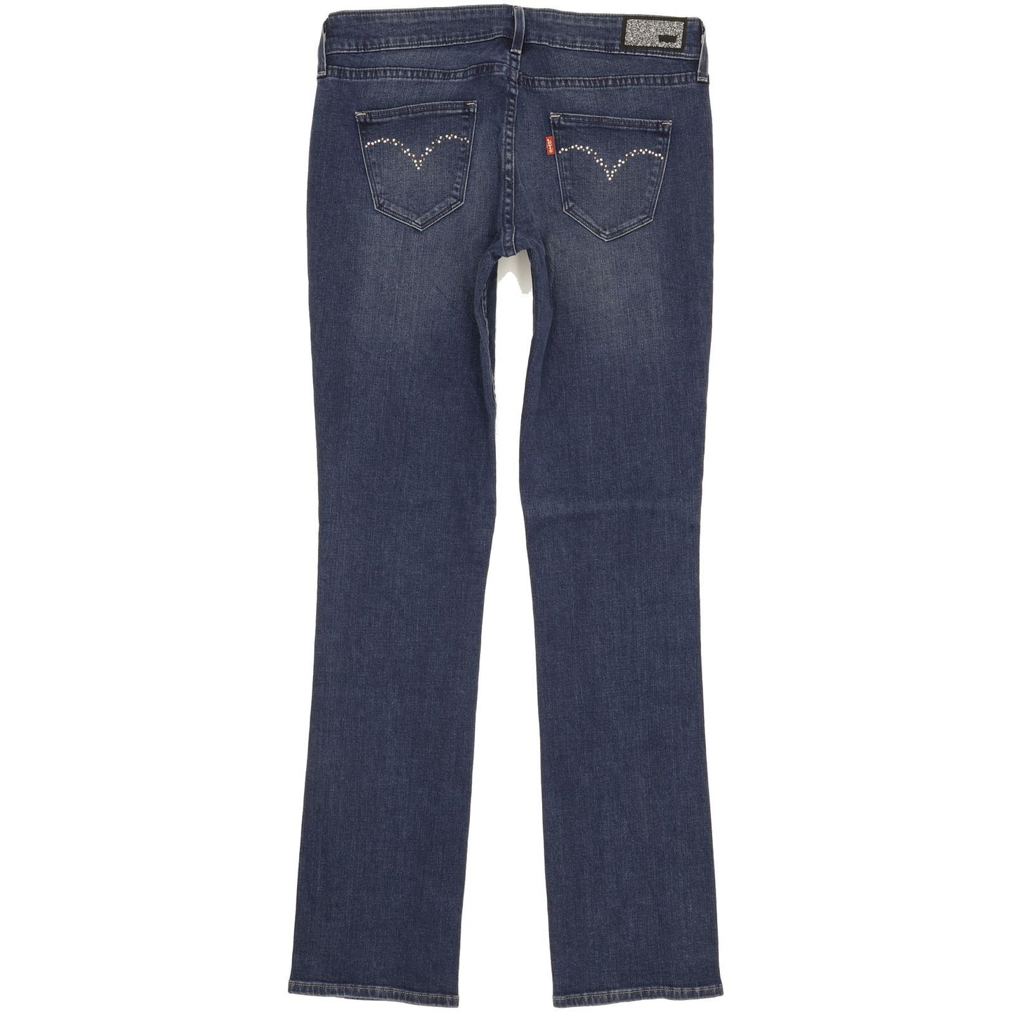 Levi's Women Blue Straight Slim Stretch Jeans W28 L31