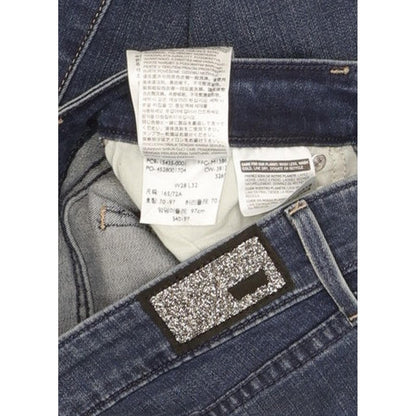 Levi's Women Blue Straight Slim Stretch Jeans W28 L31