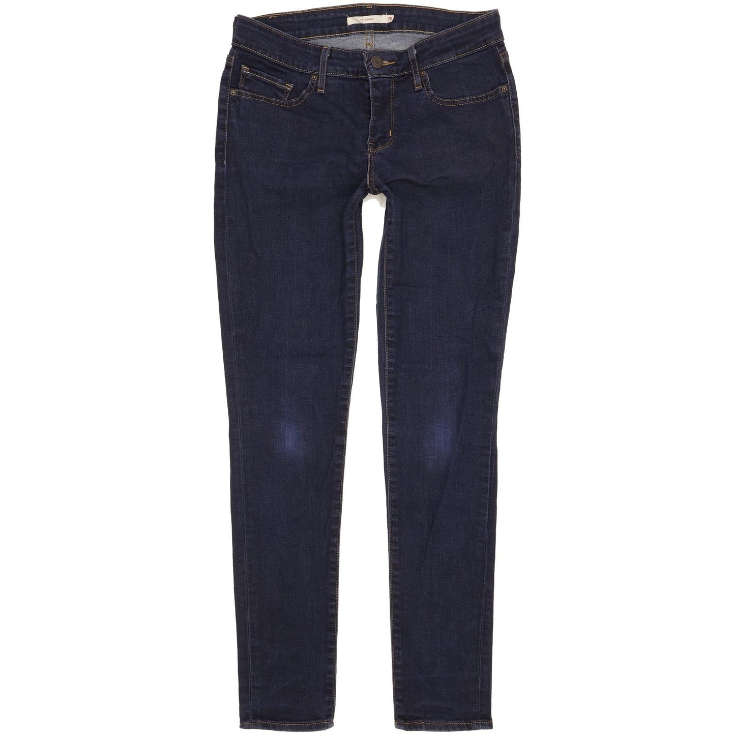 Levi's 711 Women Blue Skinny Slim Stretch Jeans W28 L30