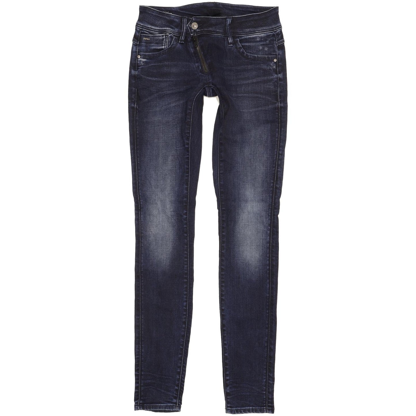 G-Star Lynn Women Blue Skinny Slim Stretch Jeans W27 L34