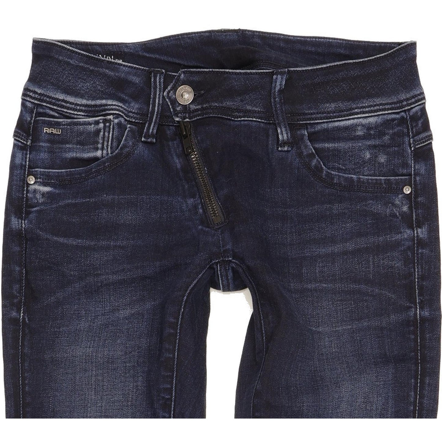 G-Star Lynn Women Blue Skinny Slim Stretch Jeans W27 L34