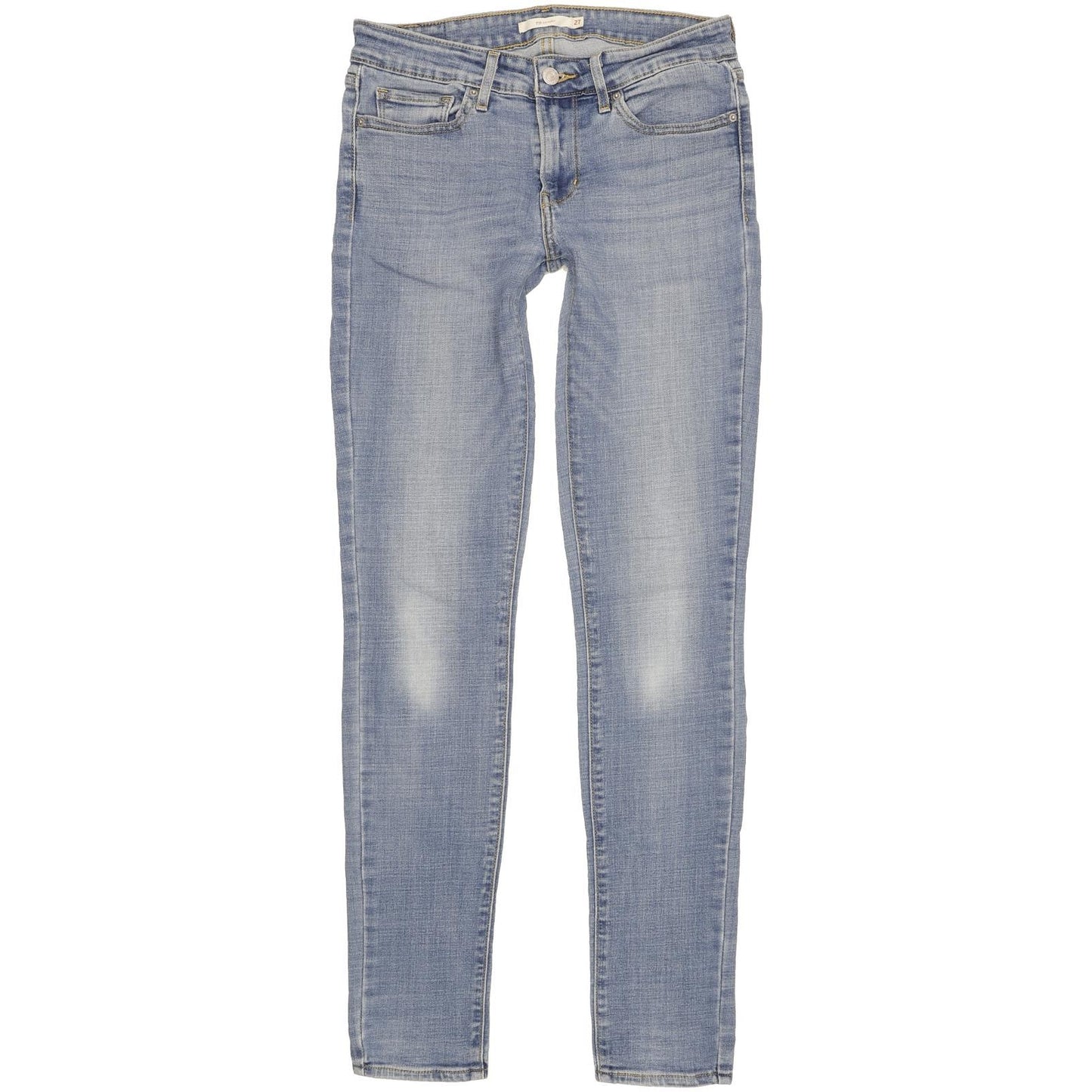 Levi's 711 Women Blue Skinny Slim Stretch Jeans W27 L32