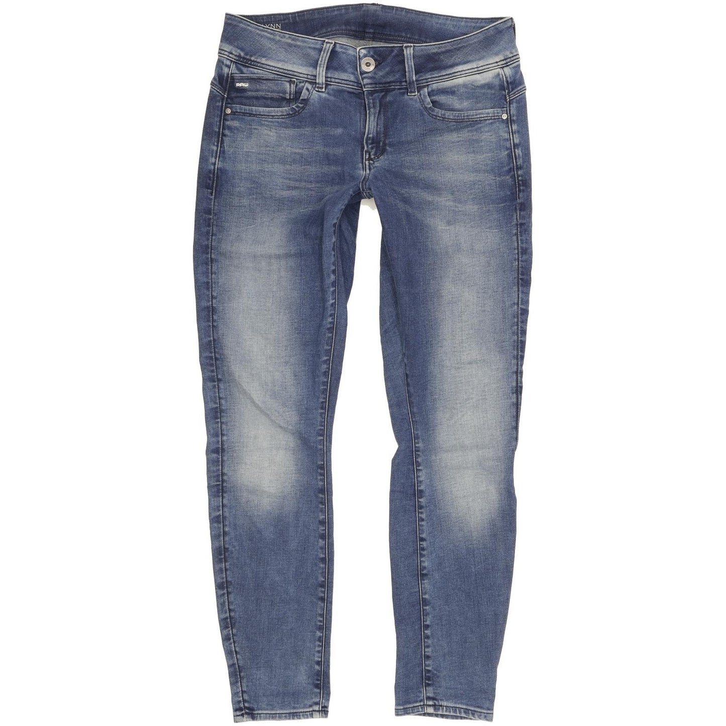 G-Star Lynn Women Blue Skinny Slim Stretch Jeans W30 L29