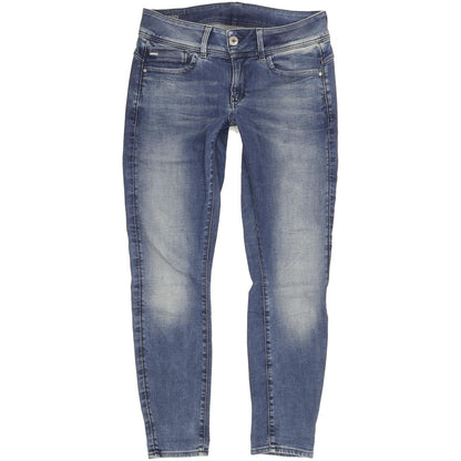 G-Star Lynn Women Blue Skinny Slim Stretch Jeans W30 L29